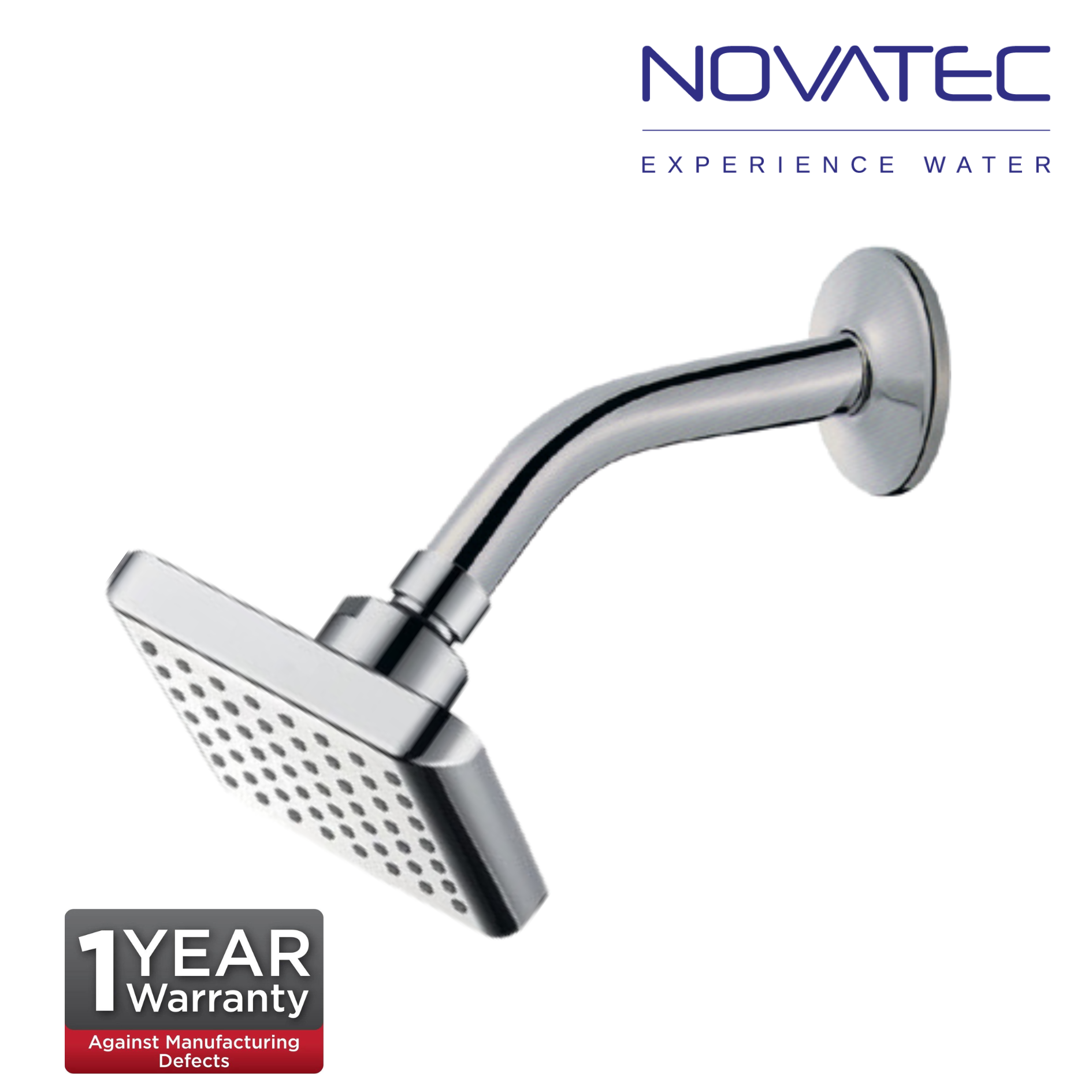 Novatec ABS Shower Rose With Shower Arm (R206/SA01)